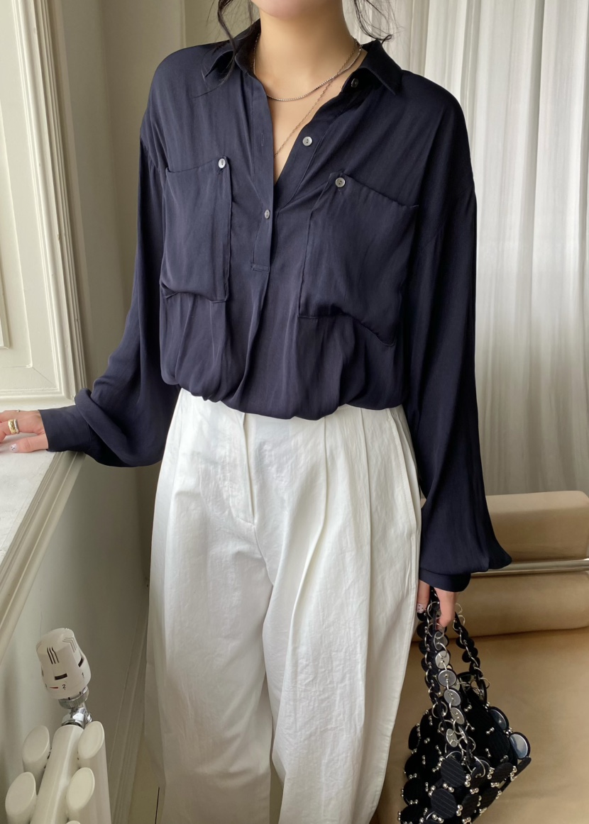 OUPPT東大門實拍女士新款人氣真品休閑職業推薦襯衫蕾絲衫OUPPT襯衫/蕾絲衫圖色3