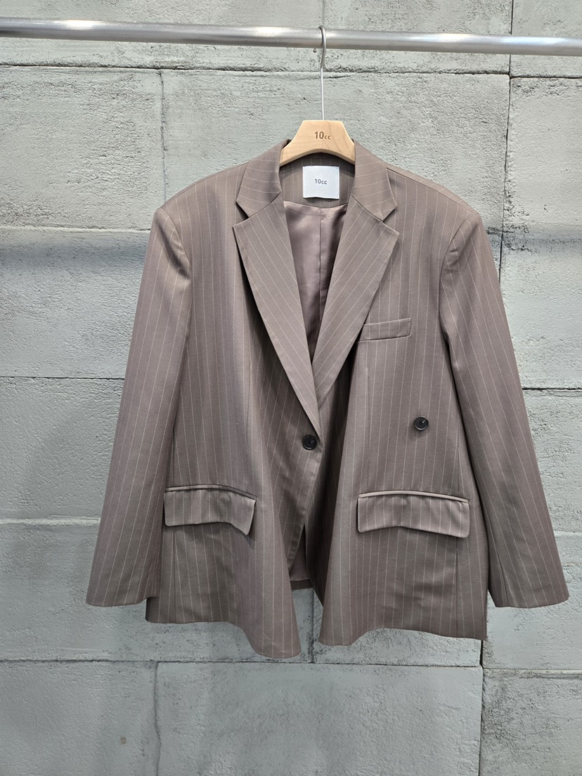 10CC韓國代購女士新品職業真品熱賣人氣休閑推薦26春夏夾克10CC夾克圖色1