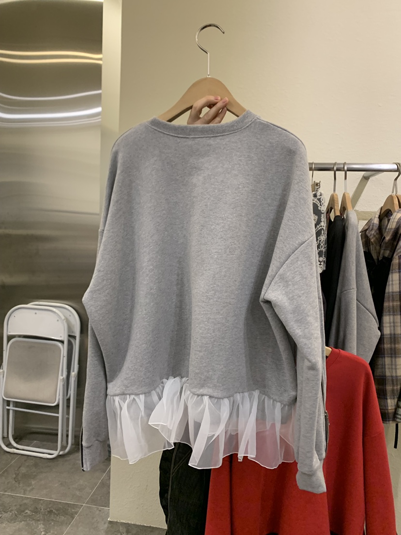 JUPITER東大門直郵女士新款職業熱賣真品26春夏人氣衛衣拉鏈JUPITER衛衣