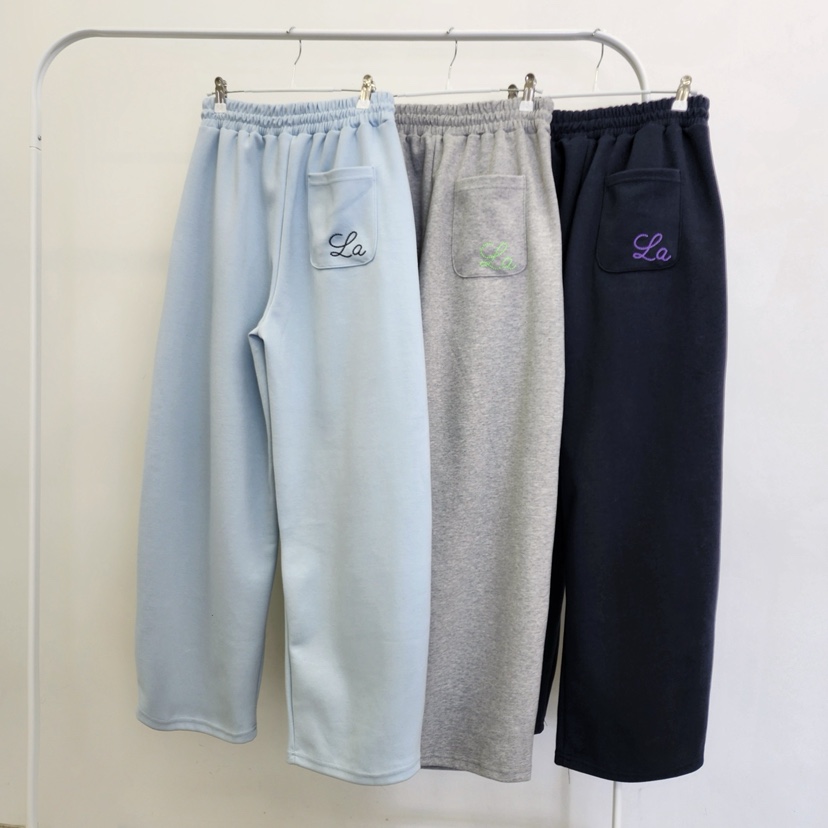 LA BLOOM韓國代購女裝新款推薦時尚職業26春夏休閑褲繡花La Bloom休閑褲