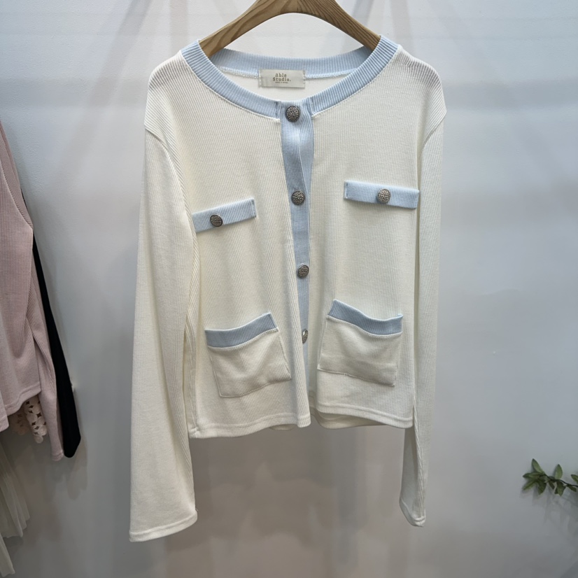 ABLESTUDIO東大門直郵女士新款時尚真品熱賣休閑人氣針織衫ABLESTUDIO針織衫圖色1
