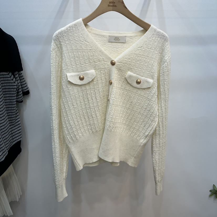 ABLESTUDIO東大門直郵女士新款真品熱賣人氣休閑時尚針織衫ABLESTUDIO針織衫圖色3