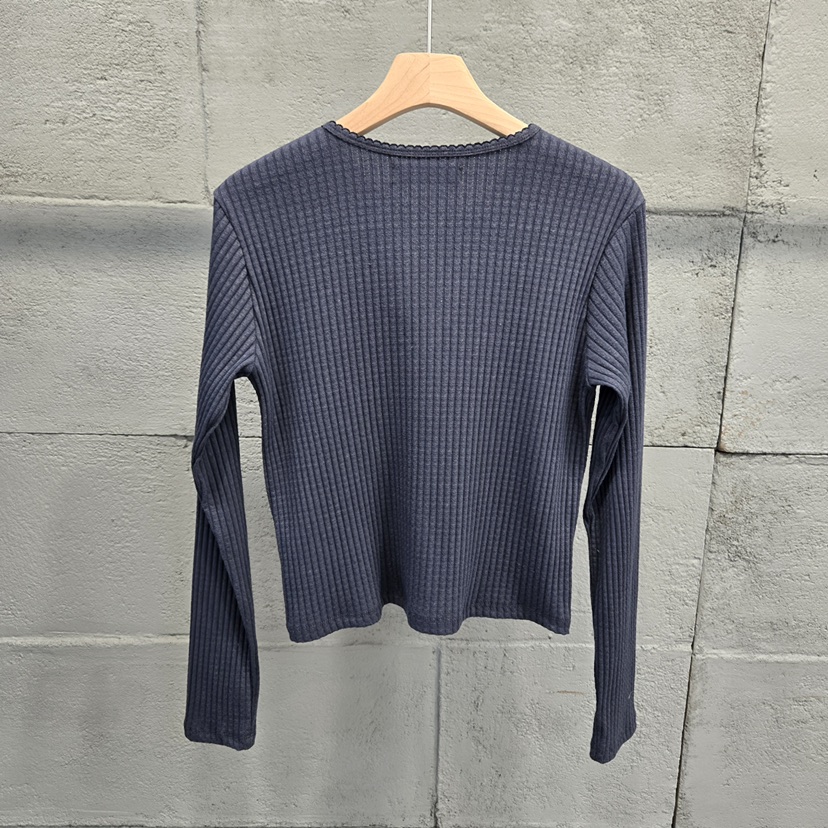 10CC東大門代購女士新品休閑時尚26春夏熱賣職業針織衫刺繡10CC針織衫