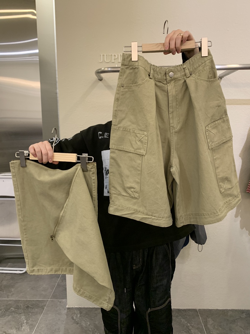 JUPITER韓國直郵女裝新品真品時尚休閑人氣推薦休閑褲可拆卸JUPITER休閑褲圖色3