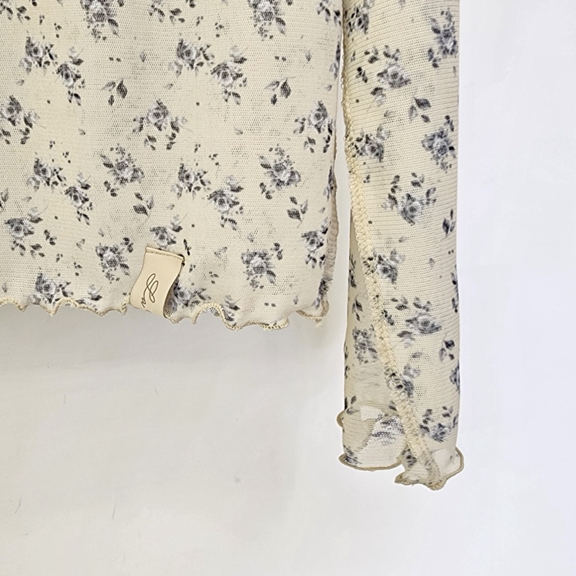 LA BLOOM東大門代購女裝新款26春夏熱賣休閑襯衫蕾絲衫雙面La Bloom襯衫/蕾絲衫