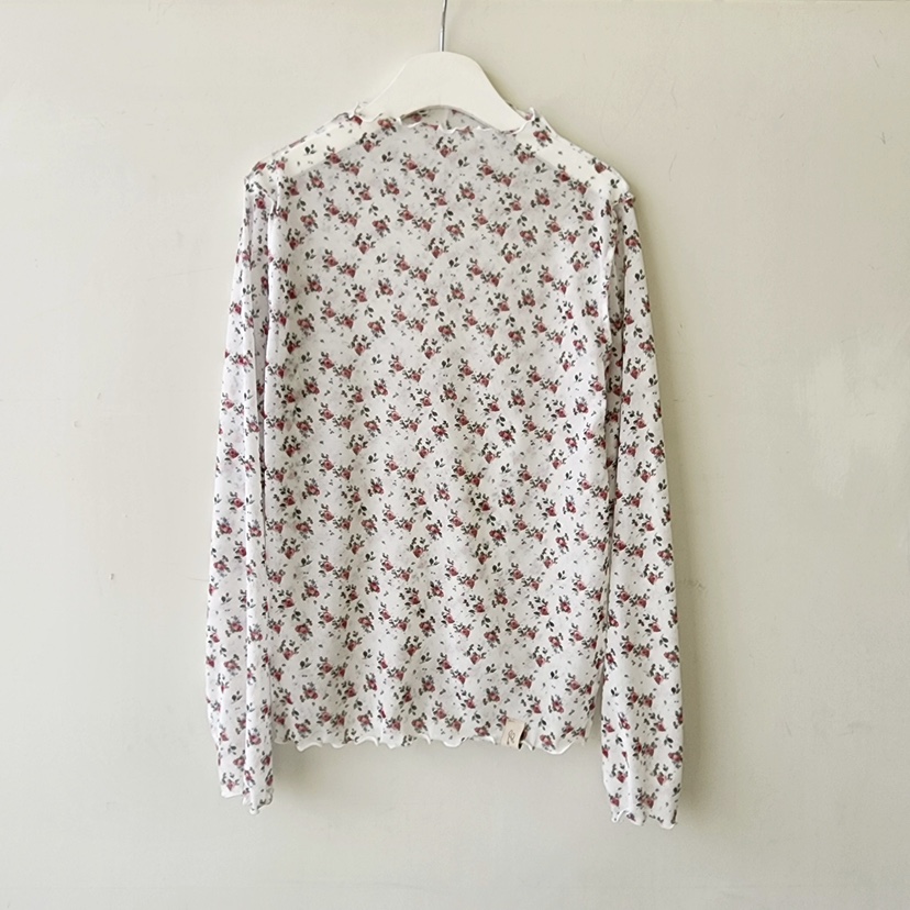 LA BLOOM東大門代購女裝新款26春夏熱賣休閑襯衫蕾絲衫雙面La Bloom襯衫/蕾絲衫圖色2