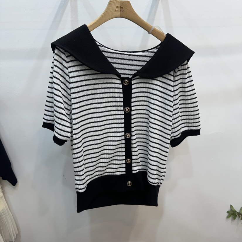 ABLESTUDIO韓國直郵女士新款熱賣時尚推薦真品職業針織衫ABLESTUDIO針織衫圖色3