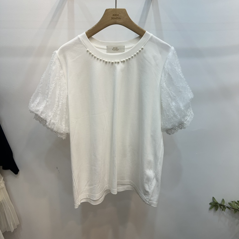 ABLESTUDIO韓國代購女裝新款26春夏休閑人氣職業推薦時尚T恤ABLESTUDIOT恤圖色1