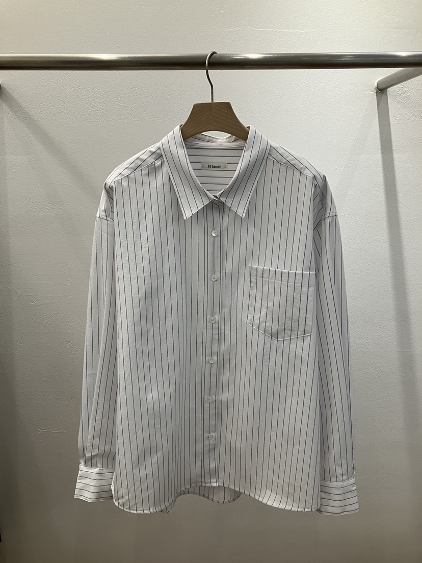 FL LANEL韓國代購女裝新款職業時尚熱賣真品襯衫蕾絲衫條紋FL LANEL襯衫/蕾絲衫圖色1