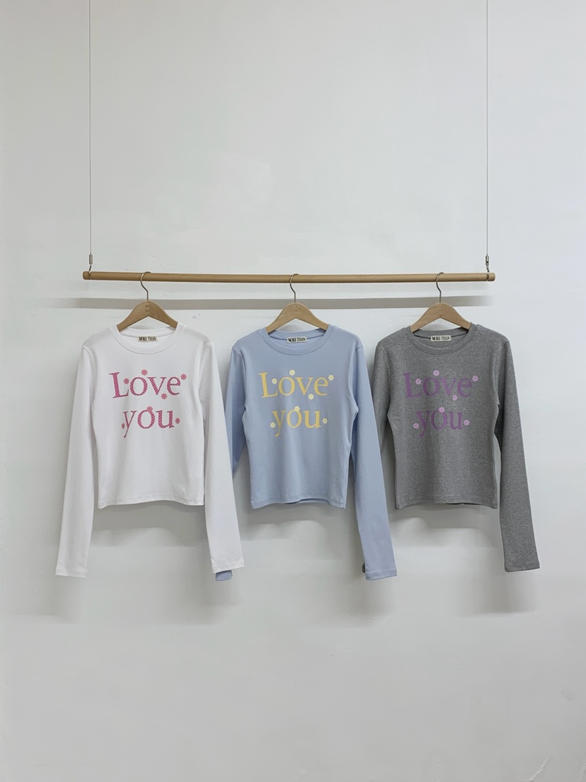 MORE THAN-P東大門代購女士新品真品休閑26春夏長袖T恤MORE THAN長袖T恤