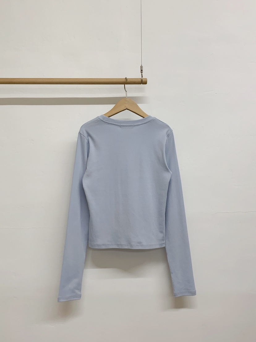 MORE THAN-P東大門代購女士新品真品休閑26春夏長袖T恤MORE THAN長袖T恤