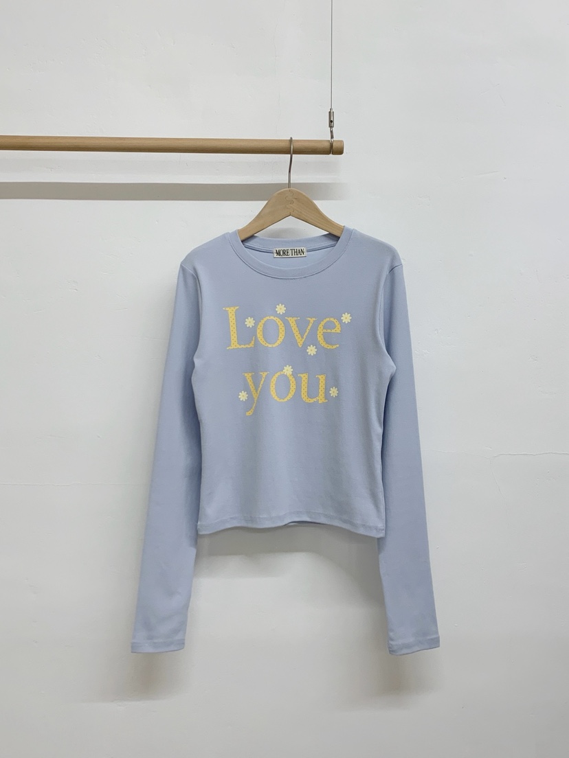 MORE THAN-P東大門代購女士新品真品休閑26春夏長袖T恤MORE THAN長袖T恤圖色2