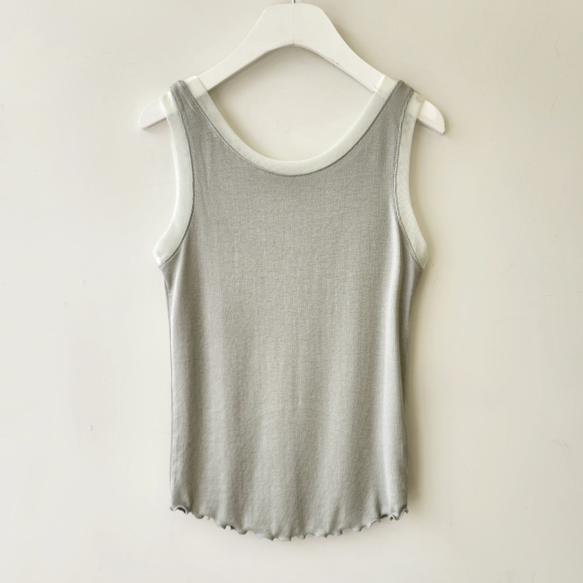 LA BLOOM東大門實拍女裝新品人氣休閑真品熱賣吊帶背心雙面La Bloom吊帶/背心