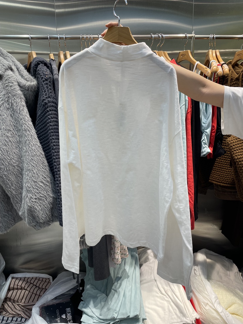 MENDL S東大門代購女裝新款時尚休閑26春夏熱賣長袖T恤套裝MENDL S長袖T恤