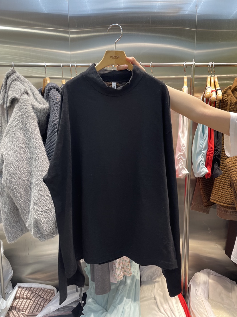 MENDL S東大門代購女裝新款時尚休閑26春夏熱賣長袖T恤套裝MENDL S長袖T恤圖色4