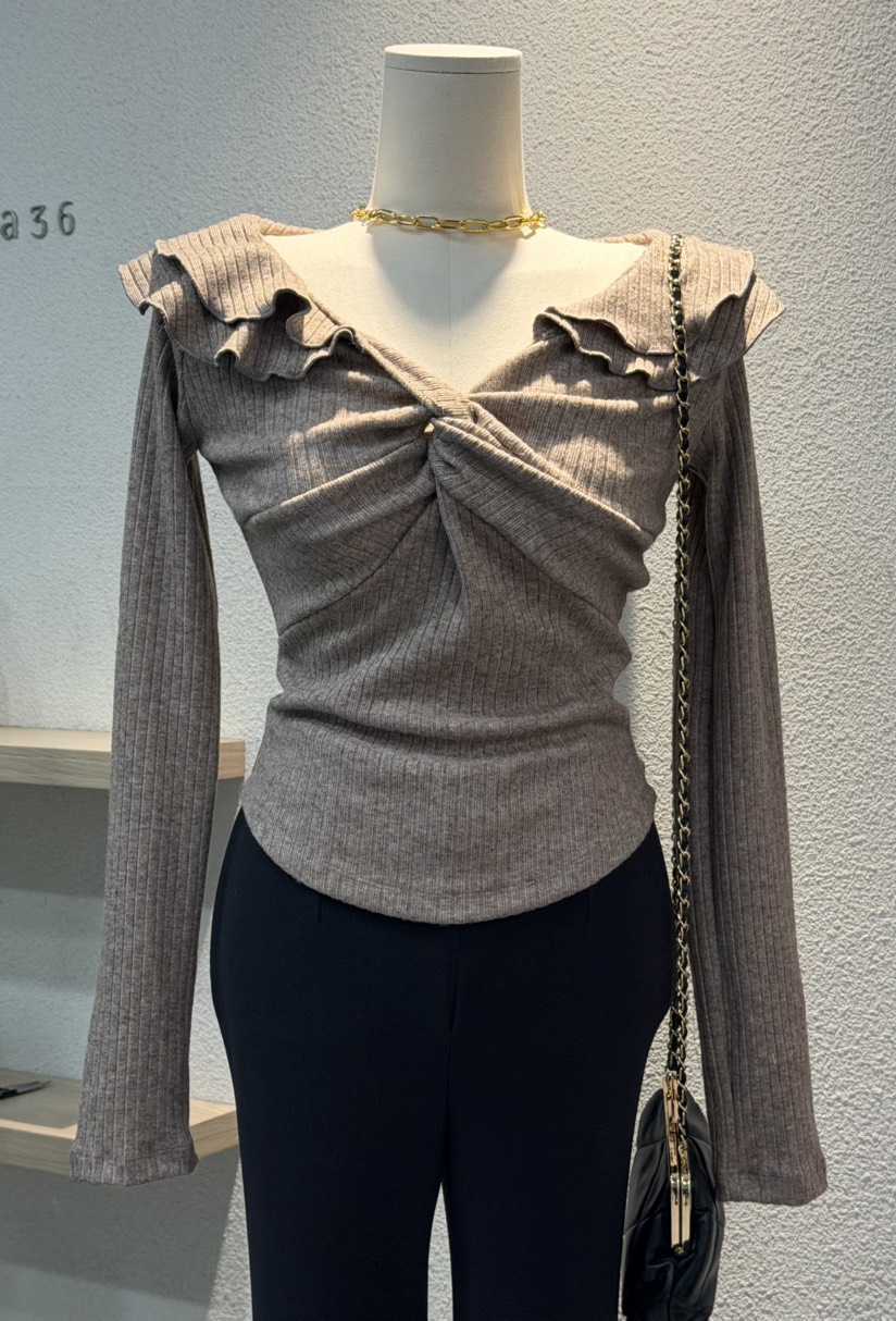 MAGNOLIA36-L東大門實拍女裝新品26春夏時尚熱賣人氣針織衫MAGNOLIA36-L針織衫圖色4