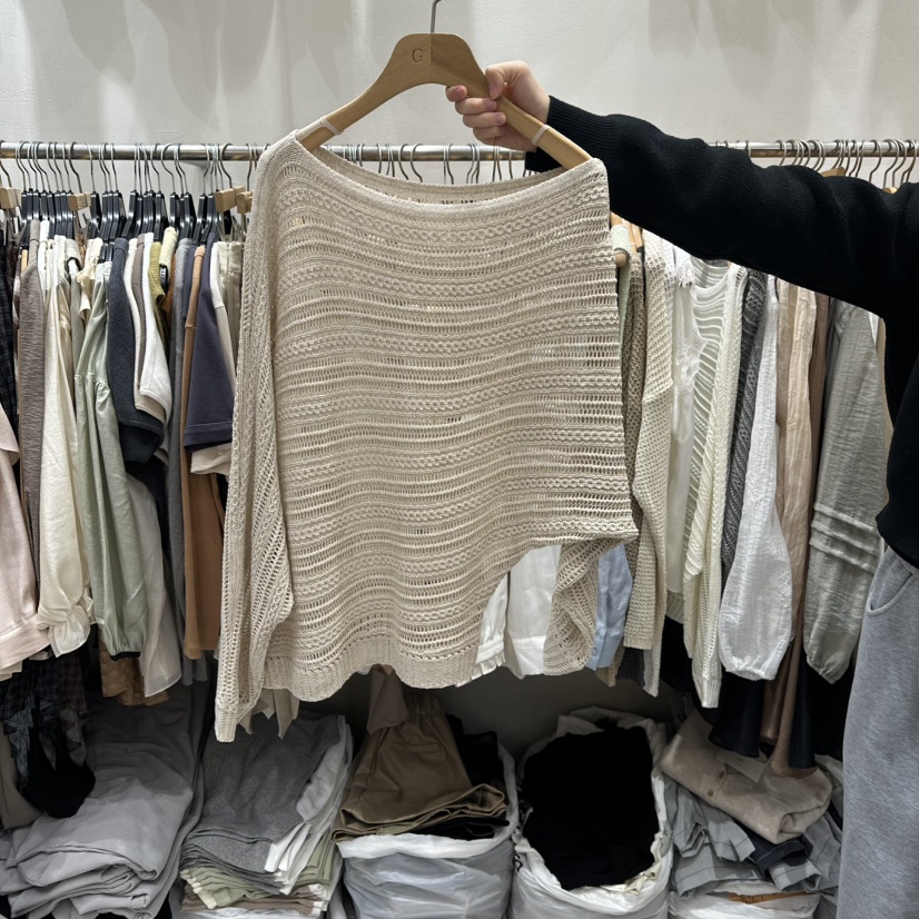 G.I-L東大門實拍女裝新款推薦休閑26春夏人氣職業針織衫G.I-L針織衫圖色1