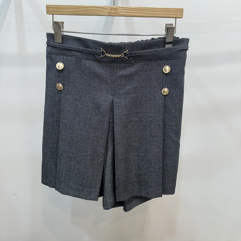 ABLESTUDIO東大門代購女士新款熱賣休閑人氣26春夏職業短褲ABLESTUDIO短褲圖色1