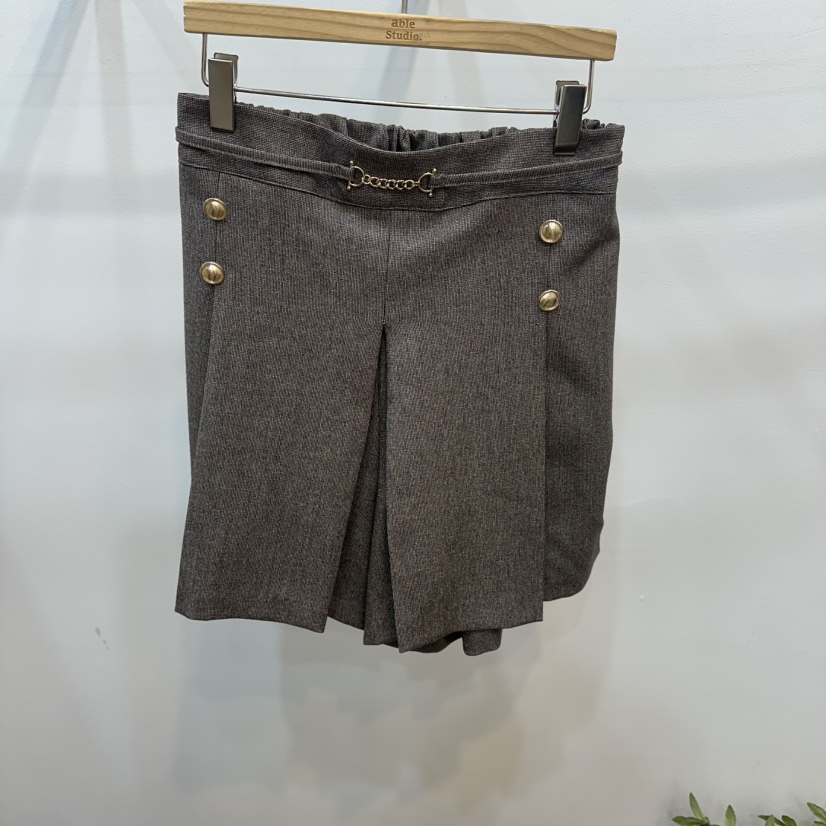 ABLESTUDIO東大門代購女士新款熱賣休閑人氣26春夏職業短褲ABLESTUDIO短褲圖色2