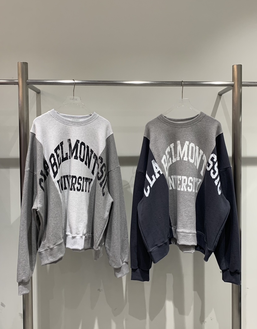 OKIE韓國代購女裝新款人氣推薦休閑26春夏真品時尚熱賣衛衣OKIE衛衣