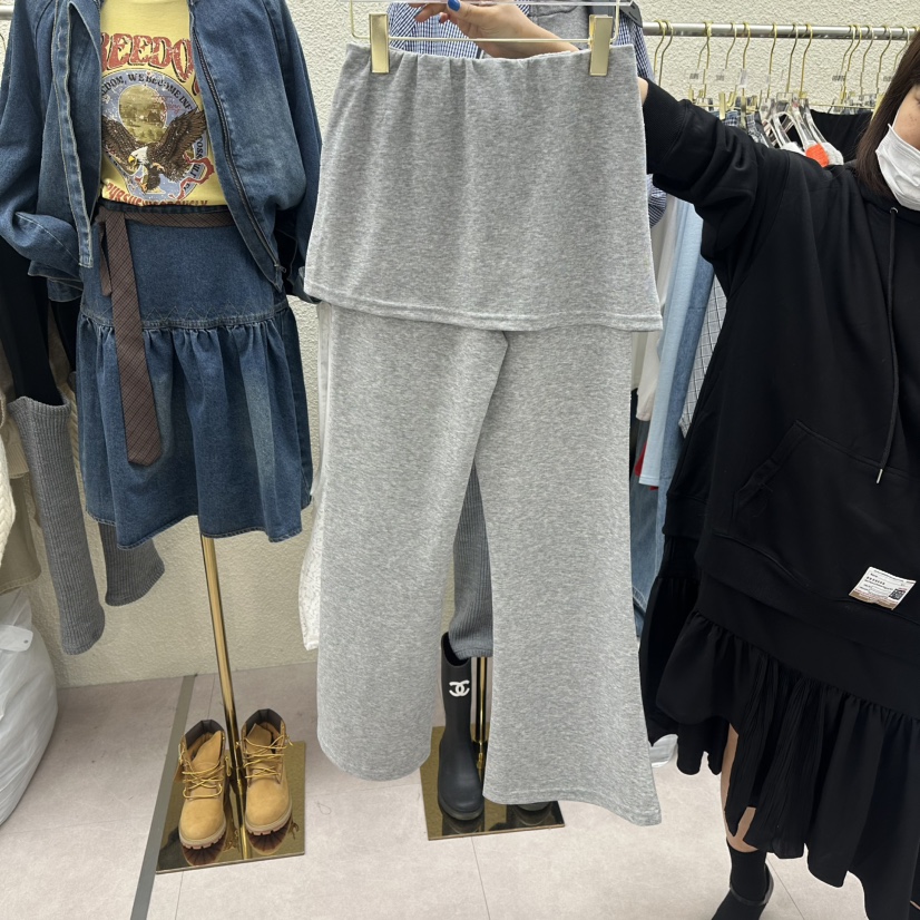 DRAWING東大門代購女裝新品休閑26春夏推薦真品職業時尚裙褲DRAWING裙褲