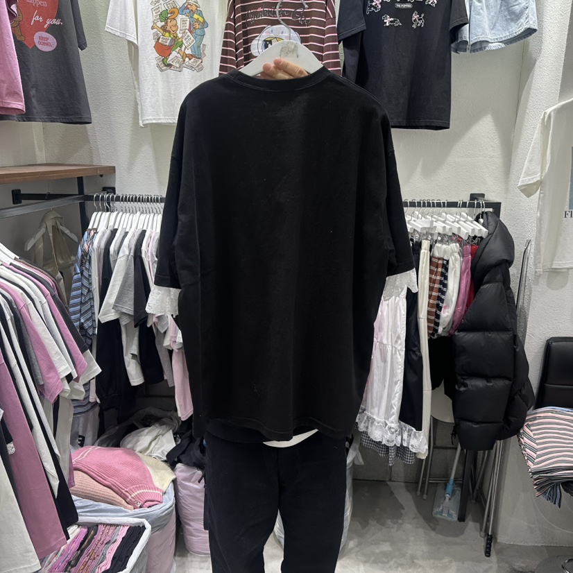 EVE東大門實拍女裝新品職業人氣推薦時尚真品熱賣休閑T恤EVET恤