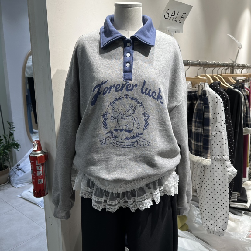 J.BALLOON韓國代購女士新款時尚真品推薦人氣熱賣職業衛衣J.BALLOON衛衣圖色2