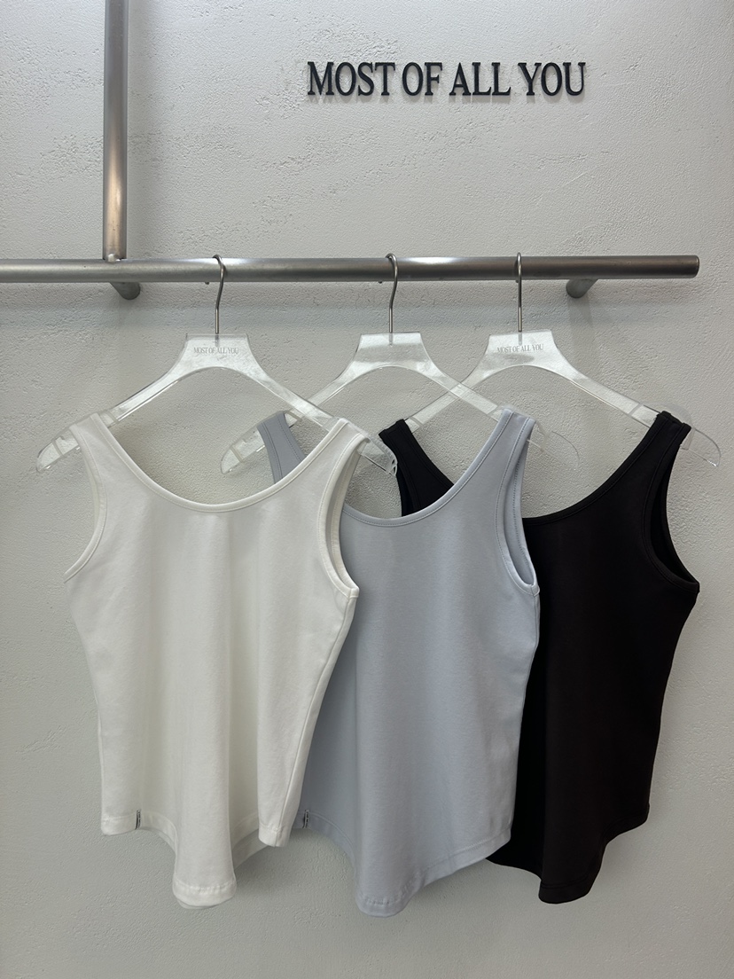 MOST OF ALL U東大門直郵女裝新款職業26春夏吊帶背心MOST OF ALL U吊帶/背心