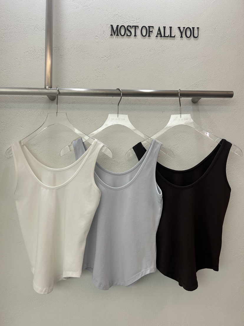 MOST OF ALL U東大門直郵女裝新款職業26春夏吊帶背心MOST OF ALL U吊帶/背心