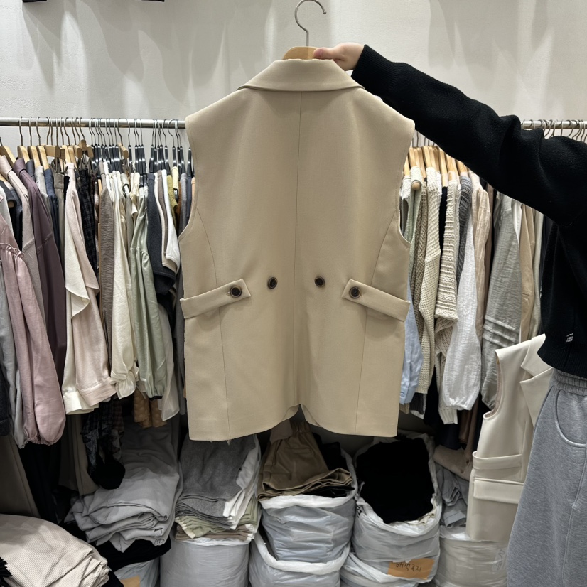 G.I-L韓國代購女士新款推薦職業人氣時尚26春夏休閑馬甲G.I-L馬甲