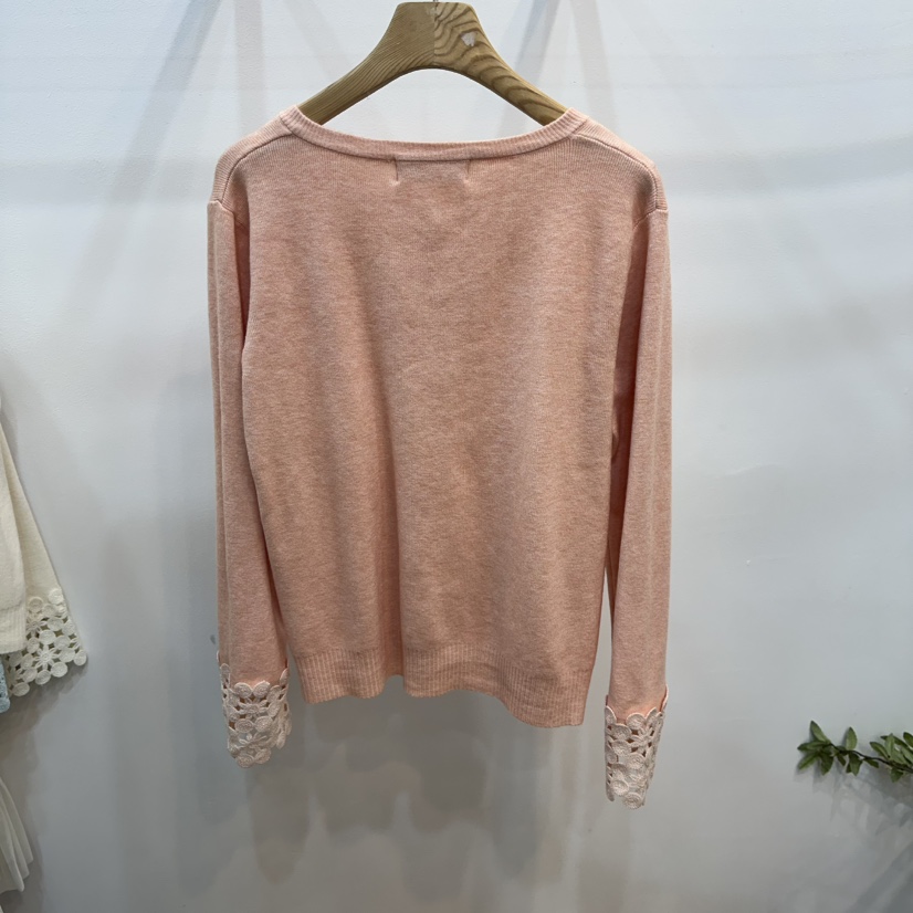 ABLESTUDIO東大門直郵女士新品熱賣26春夏時尚針織衫蕾絲ABLESTUDIO針織衫