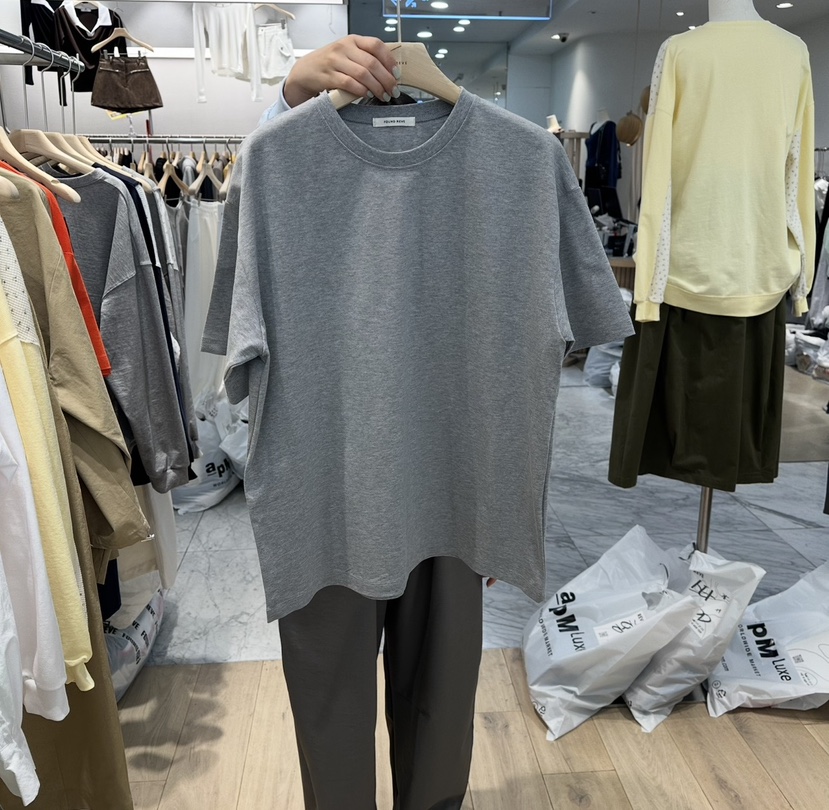 REVE-L東大門直郵女裝新款人氣休閑熱賣職業真品26春夏T恤REVE-LT恤圖色4