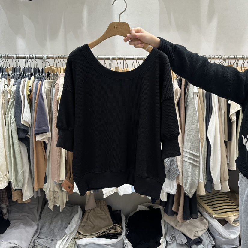 G.I-L韓國直郵女裝新品推薦休閑人氣熱賣職業真品長袖T恤G.I-L長袖T恤圖色3