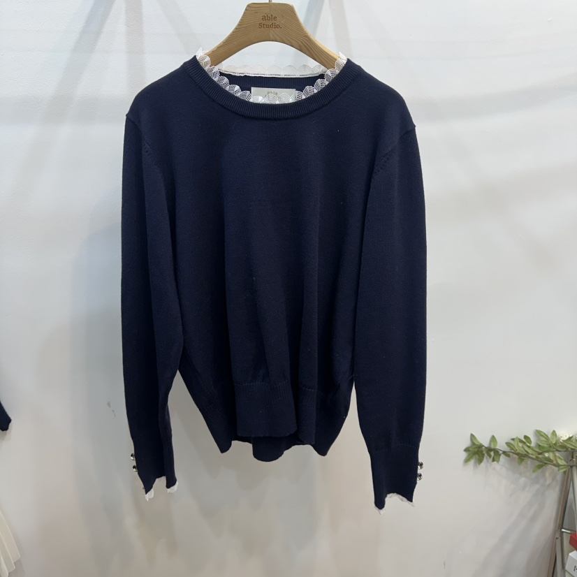 ABLESTUDIO東大門代購女裝新款人氣推薦真品休閑時尚針織衫ABLESTUDIO針織衫圖色2