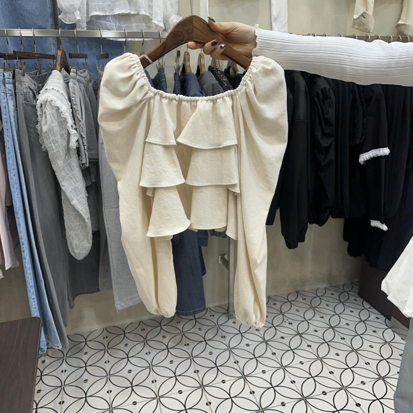 BAMBOLINA東大門代購女士新款職業人氣時尚休閑襯衫蕾絲衫BAMBOLINA襯衫/蕾絲衫