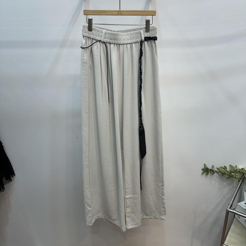 ABLESTUDIO韓國直郵女裝新品推薦休閑熱賣人氣休閑褲含腰帶ABLESTUDIO休閑褲圖色1