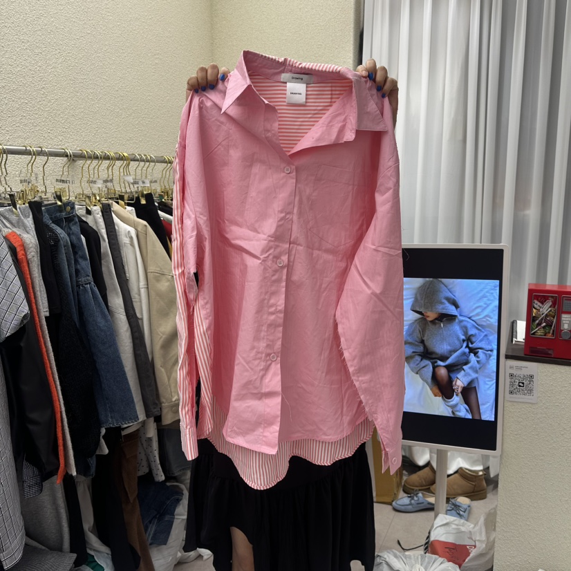 DRAWING東大門實拍女裝新品職業推薦熱賣時尚人氣襯衫蕾絲衫DRAWING襯衫/蕾絲衫圖色3