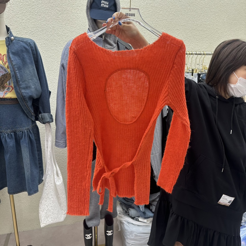 DRAWING東大門直郵女裝新款職業時尚休閑熱賣26春夏針織衫DRAWING針織衫