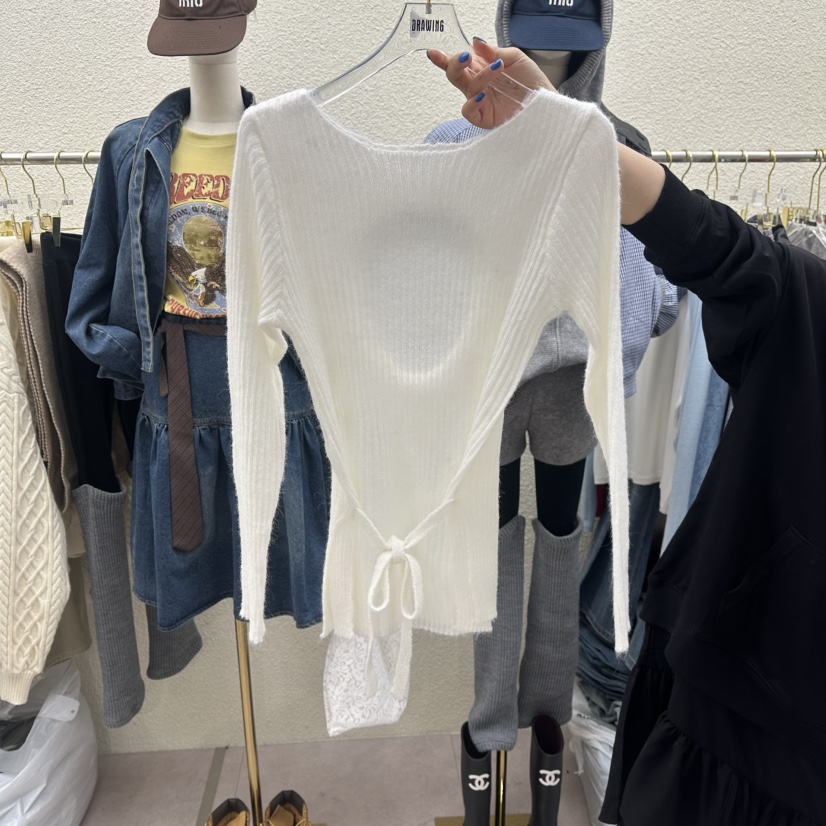 DRAWING東大門直郵女裝新款職業時尚休閑熱賣26春夏針織衫DRAWING針織衫圖色1