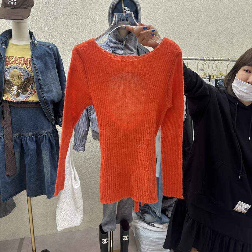 DRAWING東大門直郵女裝新款職業時尚休閑熱賣26春夏針織衫DRAWING針織衫圖色2