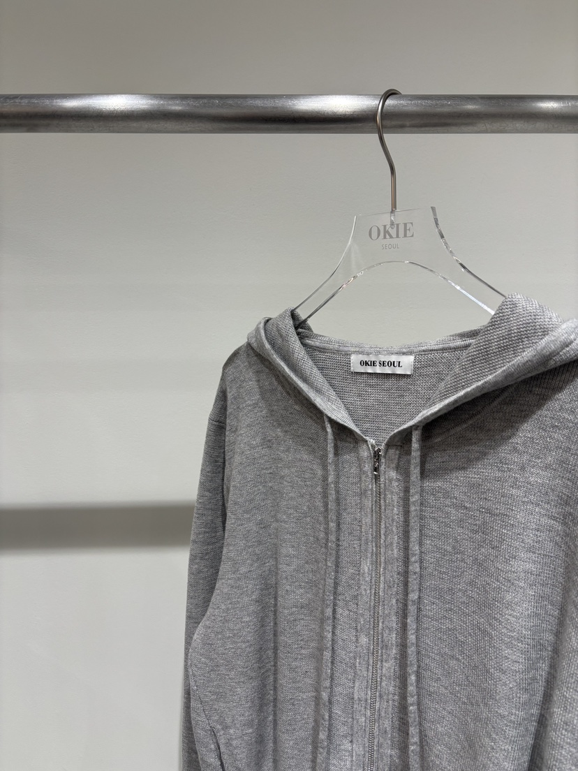 OKIE東大門直郵女士新品人氣26春夏熱賣休閑夾克連帽拉鏈衫OKIE夾克