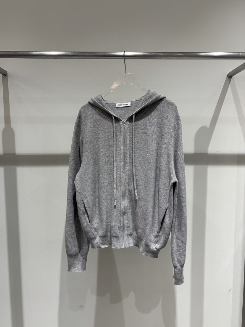 OKIE東大門直郵女士新品人氣26春夏熱賣休閑夾克連帽拉鏈衫OKIE夾克圖色3