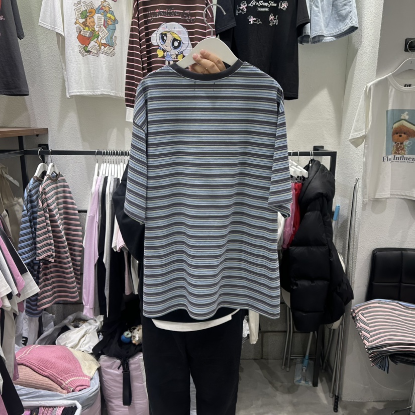 EVE韓國直郵女裝新品時尚休閑熱賣26春夏職業推薦人氣T恤EVET恤