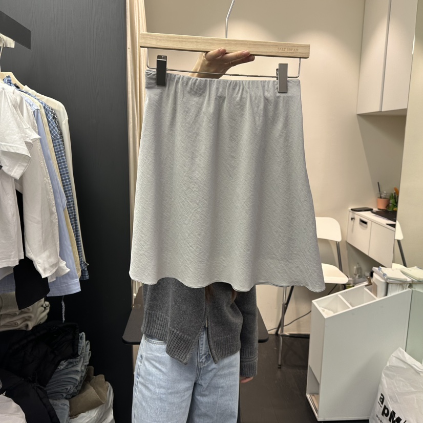 SALT BREAD韓國直郵女士新款熱賣人氣真品休閑職業推薦短裙SALT BREAD短裙圖色1