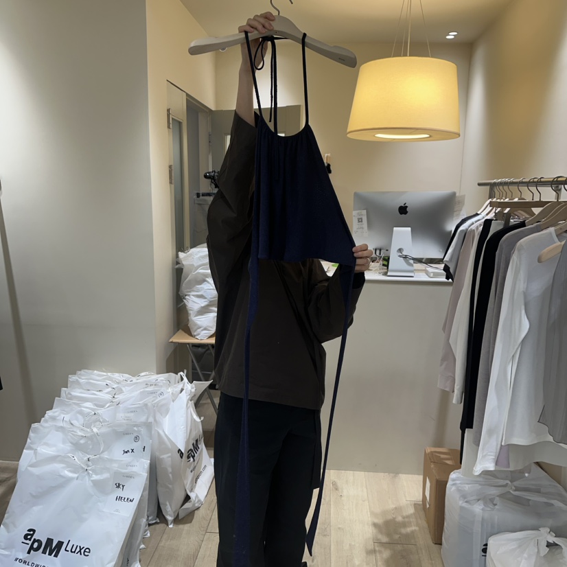 GARDEN東大門實拍女裝新款熱賣時尚26春夏吊帶背心不含內搭GARDEN吊帶/背心