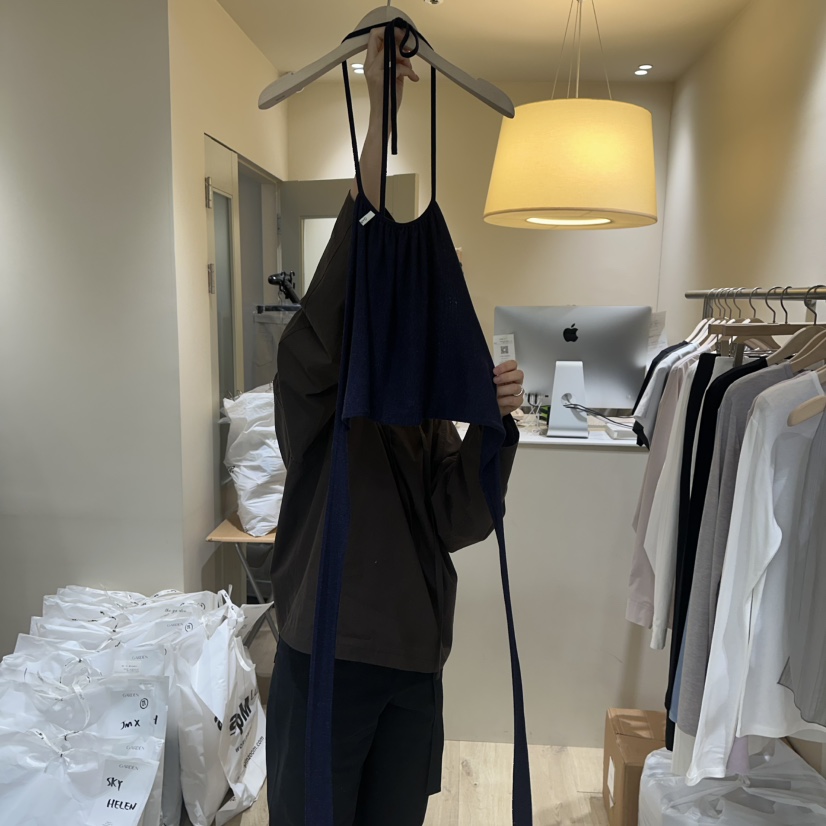 GARDEN東大門實拍女裝新款熱賣時尚26春夏吊帶背心不含內搭GARDEN吊帶/背心