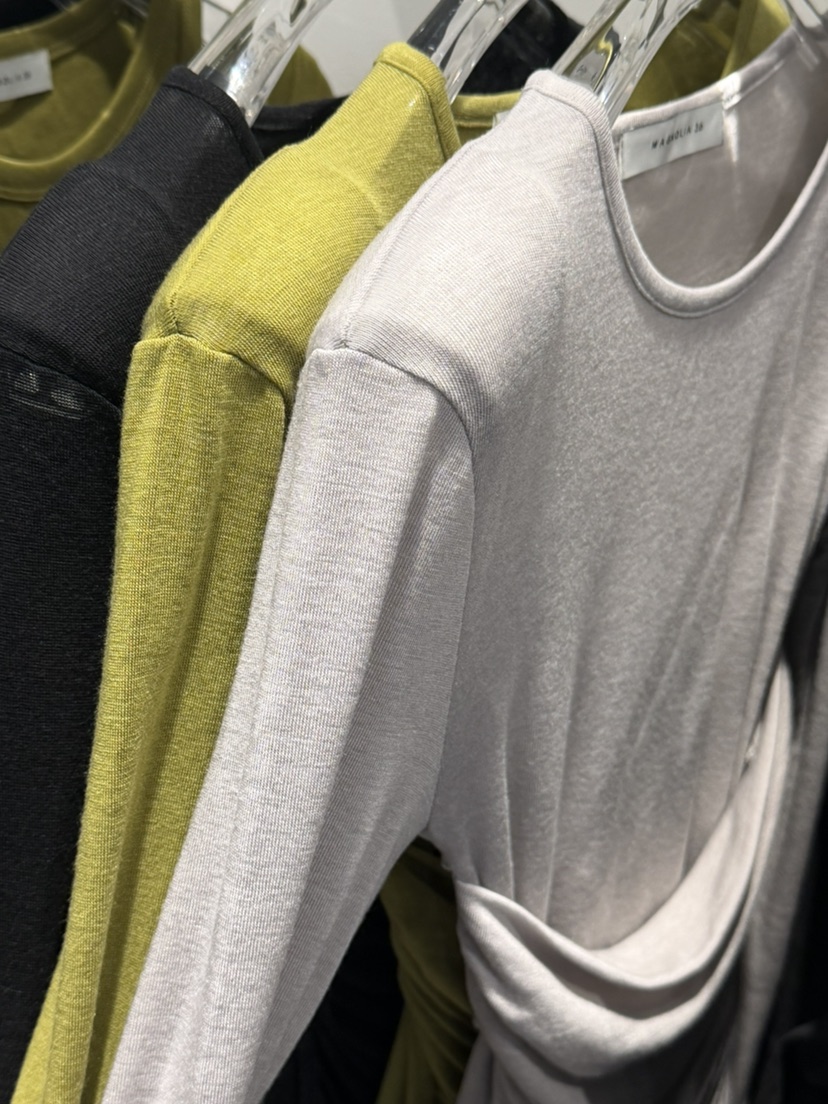 MAGNOLIA36-L東大門代購女士新款26春夏熱賣長袖T恤假兩件MAGNOLIA36-L長袖T恤