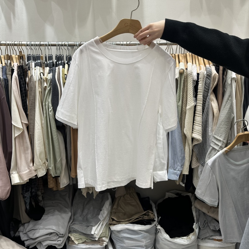 G.I-L東大門代購女裝新款職業人氣熱賣時尚26春夏推薦T恤G.I-LT恤圖色1