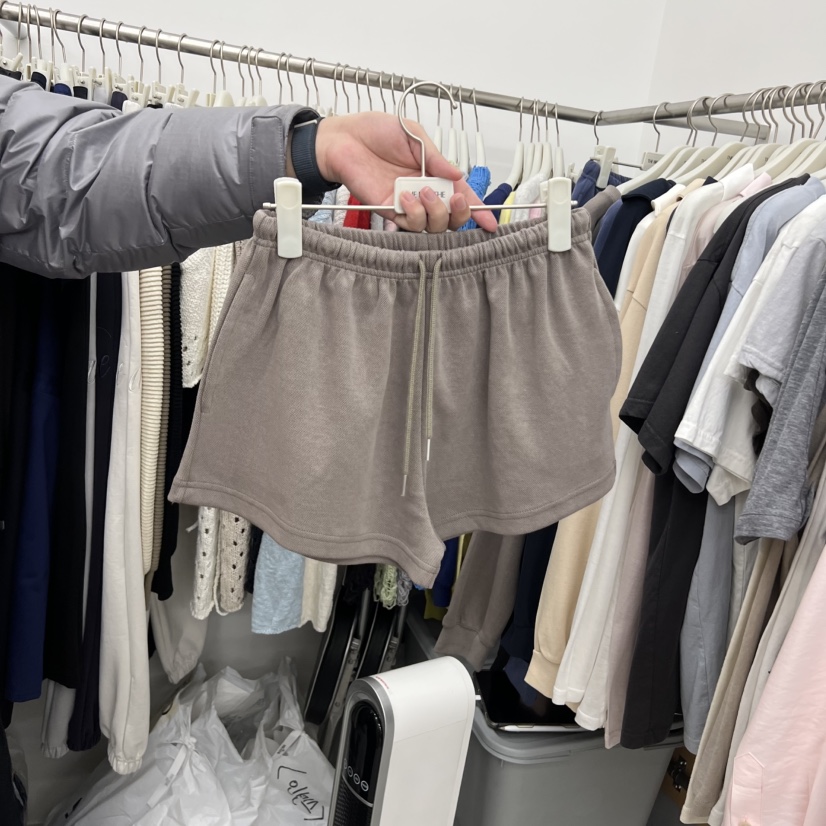 BREATHE東大門直郵女士新品推薦時尚人氣休閑短褲華夫格格紋BREATHE短褲圖色2