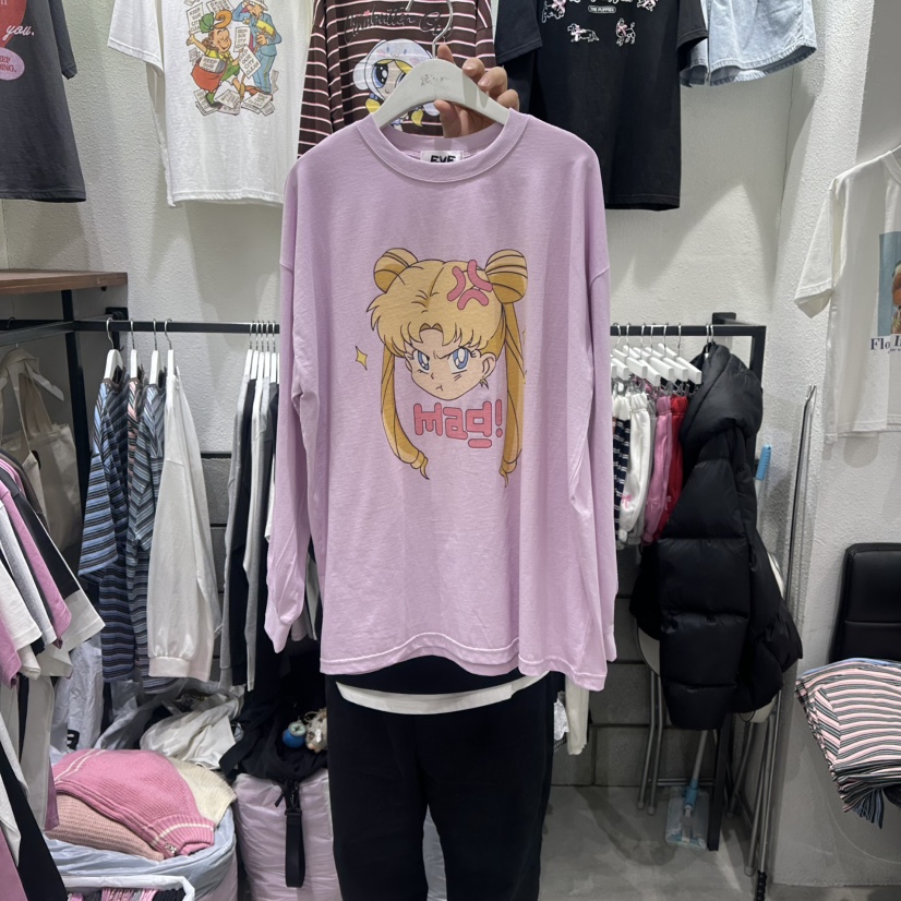 EVE東大門實拍女士新品人氣時尚真品熱賣推薦職業長袖T恤EVE長袖T恤圖色2